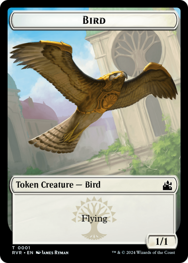 Bird    Sphinx Double-Sided Token [Ravnica Remastered Tokens] For Discount