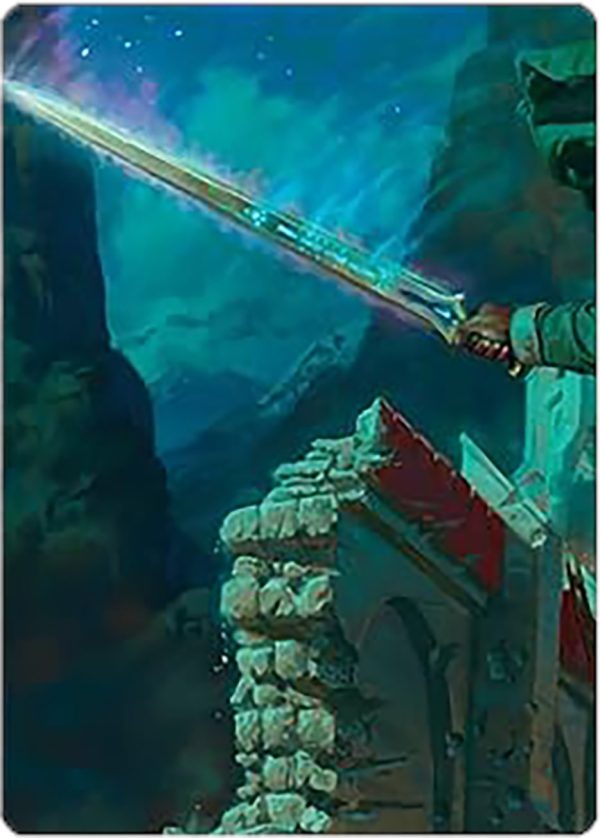 Anduril, Narsil Reforged Art Card [The Lord of the Rings: Tales of Middle-earth Art Series] Discount