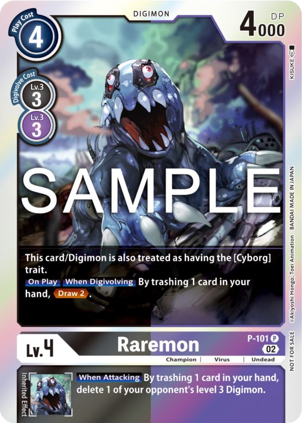 Raremon [P-101] (Limited Card Pack Ver.2) [Promotional Cards] Online now