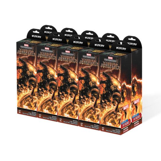 Marvel HeroClix - Wheels of Vengeance Booster Online Hot Sale