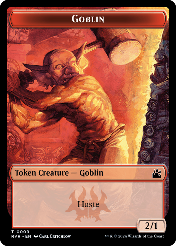 Bird    Goblin (0009) Double-Sided Token [Ravnica Remastered Tokens] Online now