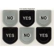 Yes & No Paperclip 3D Action Lenticular Postcard Greeting Card - NEW Cheap