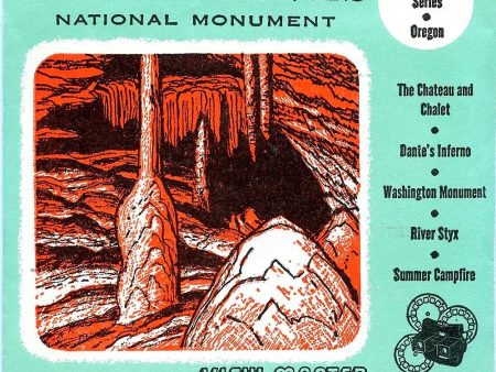 Oregon Caves - National Monument - View-Master - 3 Reel Packet - 1950s views - Vintage (ECO-ORCAV-S3D) Online Sale