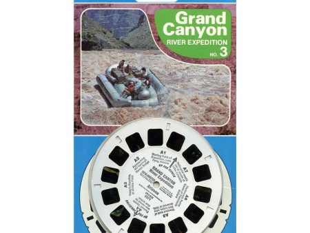 Grand Canyon - River Expedition No.3 - View-Master 3 Reel Set on Card - NEW - (VBP-5071) Online Hot Sale