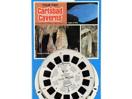 Carlsbad Caverns - National Park - Set 2 -  View-Master 3 Reel Set on Card - NEW - (VBP-5074) Online Sale