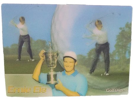 Ernie Els - Golf s Greatest Swings - Animated - 3D Lenticular Postcard Greeting Card - NEW Fashion