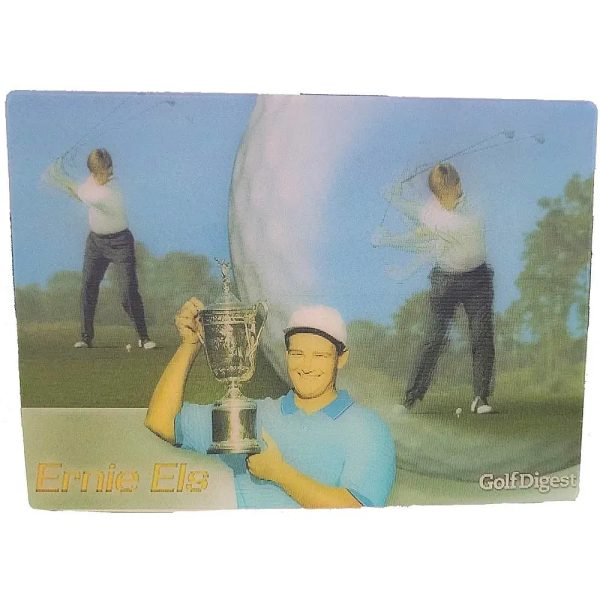 Ernie Els - Golf s Greatest Swings - Animated - 3D Lenticular Postcard Greeting Card - NEW Fashion