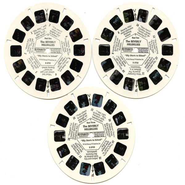 Beverly Hillbillies - View-Master 3 Reel Packet - 1960s - vintage - (PKT-B570-G1A) Hot on Sale