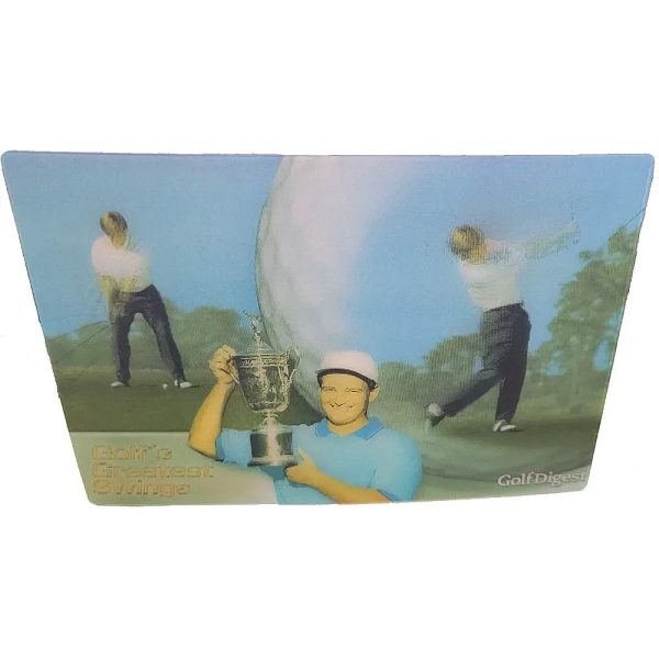 Ernie Els - Golf s Greatest Swings - Animated - 3D Lenticular Postcard Greeting Card - NEW Fashion