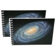 MILKY WAY - Two (2) Notebooks with 3D Lenticular Covers - Unlined Pages - NEW Online now