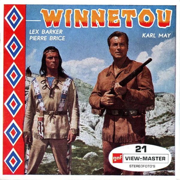 WINNETOU - View-Master - 3 Reel Packet - 1970s -  (PKT-B731N-BG1) Supply