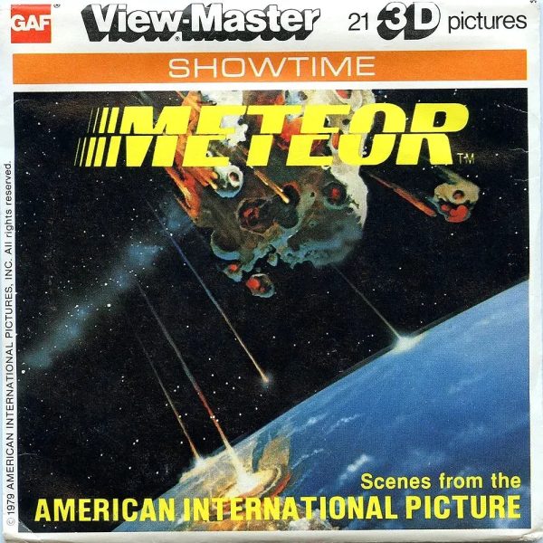 METEOR - View-Master 3 Reel Packet - 1970s - vintage - (K46-G5nk) For Cheap