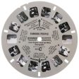 Famous People - View-Master - 3 Reel Packet - 1970s - Vintage - (PKT-B793-G5mint) Fashion