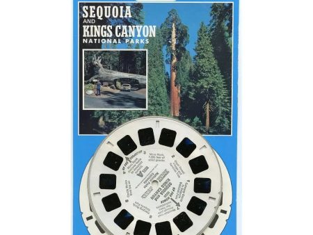 Sequoia and Kings Canyon - National Parks - View-Master 3 Reel Set on Card - NEW - (VBP-5020) Online Sale