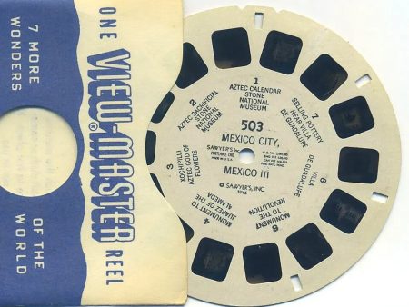 Mexico City - Mexico III - View-Master Printed Reel - vintage - (REL-503) Supply