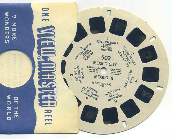 Mexico City - Mexico III - View-Master Printed Reel - vintage - (REL-503) Supply