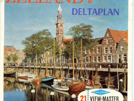 Zeeland & Deltaplan Netherlands - View-Master - 3 Reel Packet - 1960s views - vintage - (ECO-C393E-BS6) For Sale