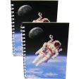 BACKPACKING - Two (2) Notebooks with 3D Lenticular Covers - Graph Lined Pages - NEW Discount