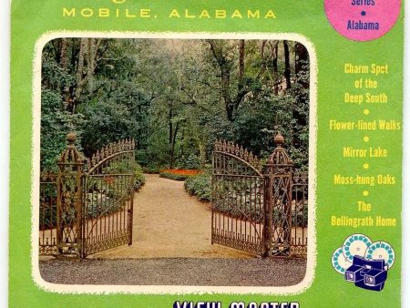 Bellingrath Gardens - Mobile, Alabama - View-Master 3 Reel Packet - 1950s views - vintage - (ECO-BELLIN-GARDENS-S3) For Sale