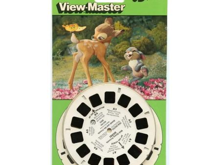 Bambi - View-Master 3 Reel Set on Card - NEW - (VBP-3001) Supply