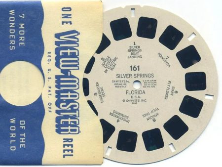 Silver Springs Florida, U.S.A. - View-Master Printed Reel - 1948 - vintage - (REL-161) For Discount