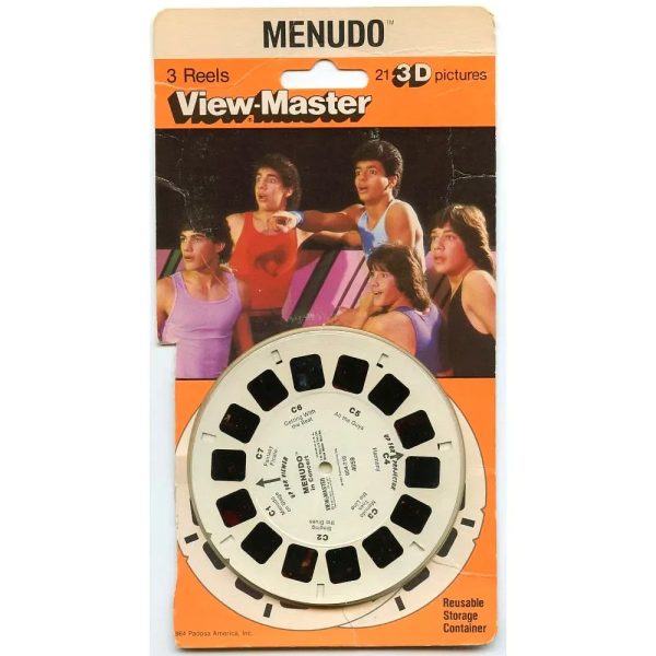 Menudo - View-Master 3 Reel Set on Card -OPEN - (VBP-4059) Sale