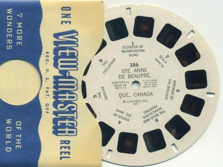 Ste. Anne de Beaupre, Que, Canada - View-Master Printed Reel - vintage - (REL-386) Supply