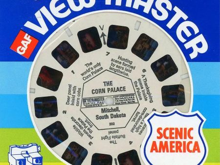 ON LOCATION - The Corn Place - Mitchell, South Dakota - View-Master Single Reel - vintage - (REL-202) Sale