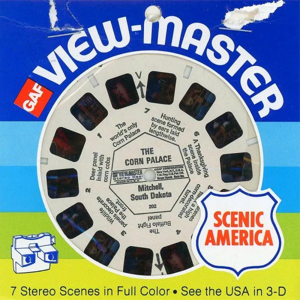 ON LOCATION - The Corn Place - Mitchell, South Dakota - View-Master Single Reel - vintage - (REL-202) Sale