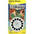 Mickey Mouse - View-Master 3 Reel Set on Card - NEW - (VBP-3004) Online