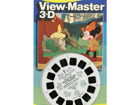 Mickey Mouse - View-Master 3 Reel Set on Card - NEW - (VBP-3004) Online