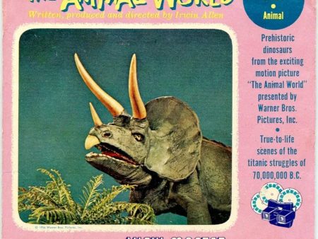 Battle of the Monsters from the Animal World - View-Master 3 Reel Packet - 1950s views - vintage - (ECO-ANI-WORL-S3) Supply