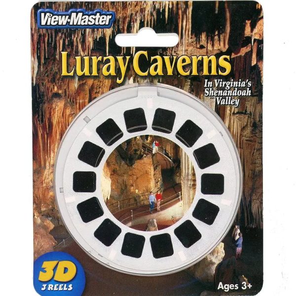 Luray Caverns - View-Master 3 Reel Set on Card - NEW - (VBP-5169) Online now