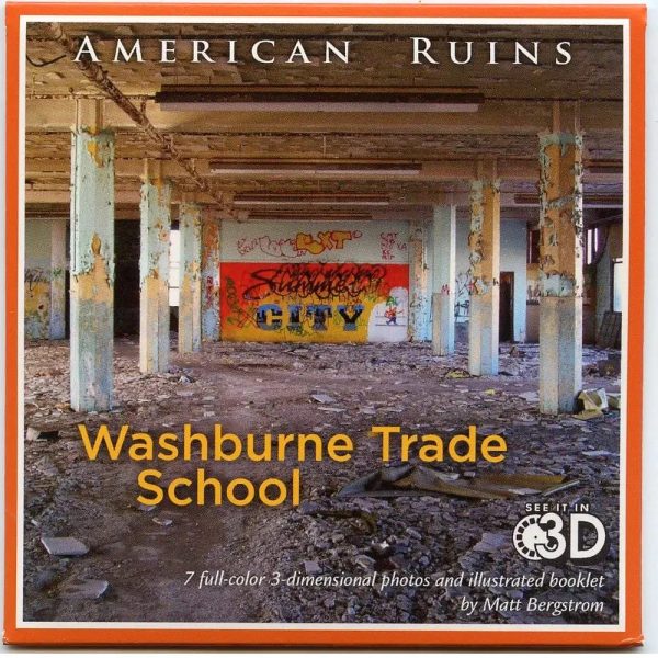 Washburne Trade School - American Ruins - View-Master 3 Reel Set on Card New - AR01 For Sale