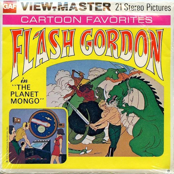 Flash Gordon - View-Master 3 Reel Packet - 1970s - (PKT-B583-G5Bm) For Discount