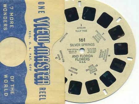 Silver Springs Florida, U.S.A. - View-Master Printed Reel - vintage - (REL-161) For Discount