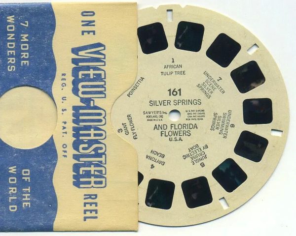 Silver Springs Florida, U.S.A. - View-Master Printed Reel - vintage - (REL-161) For Discount