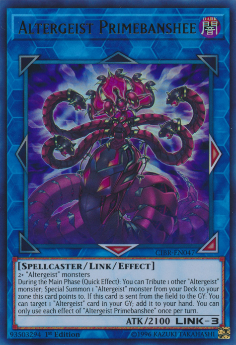 Altergeist Primebanshee [CIBR-EN047] Ultra Rare Cheap