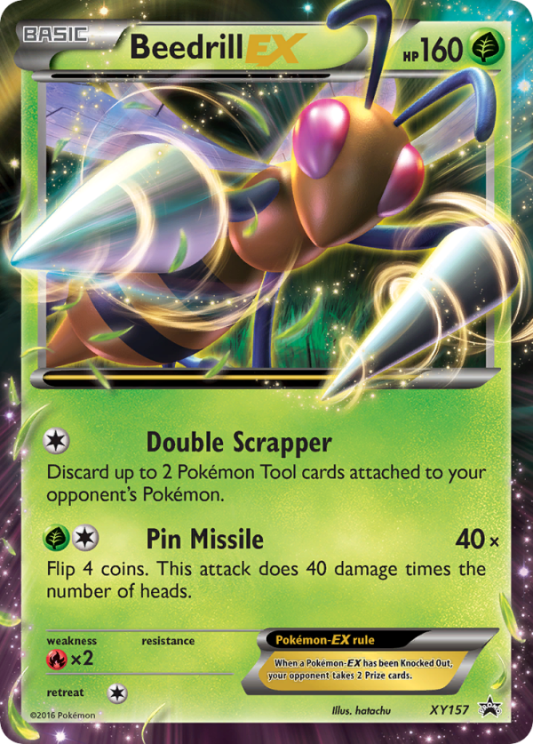 Beedrill EX (XY157) [XY: Black Star Promos] Cheap