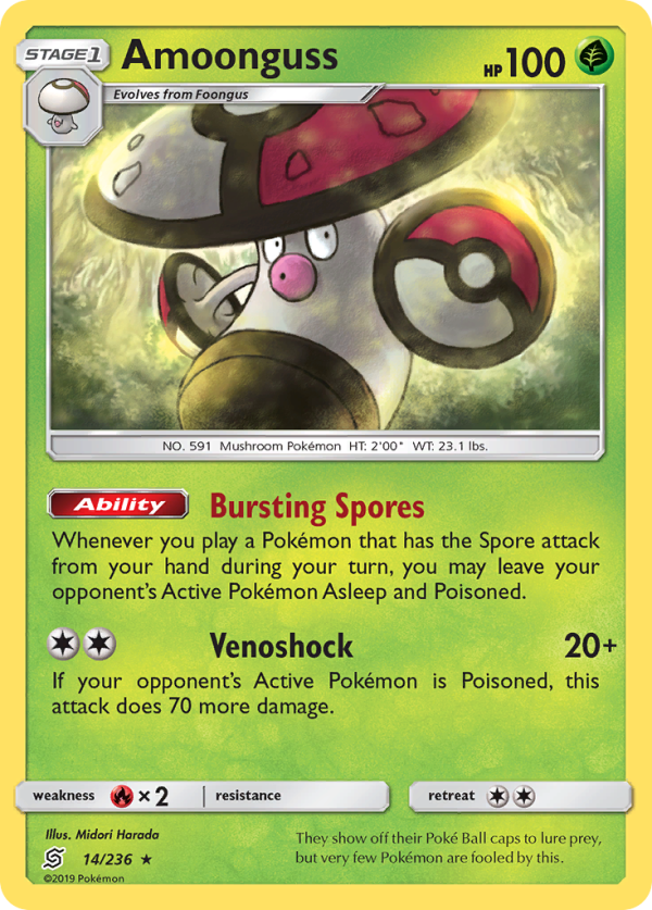 Amoonguss (14 236) [Sun & Moon: Unified Minds] Hot on Sale