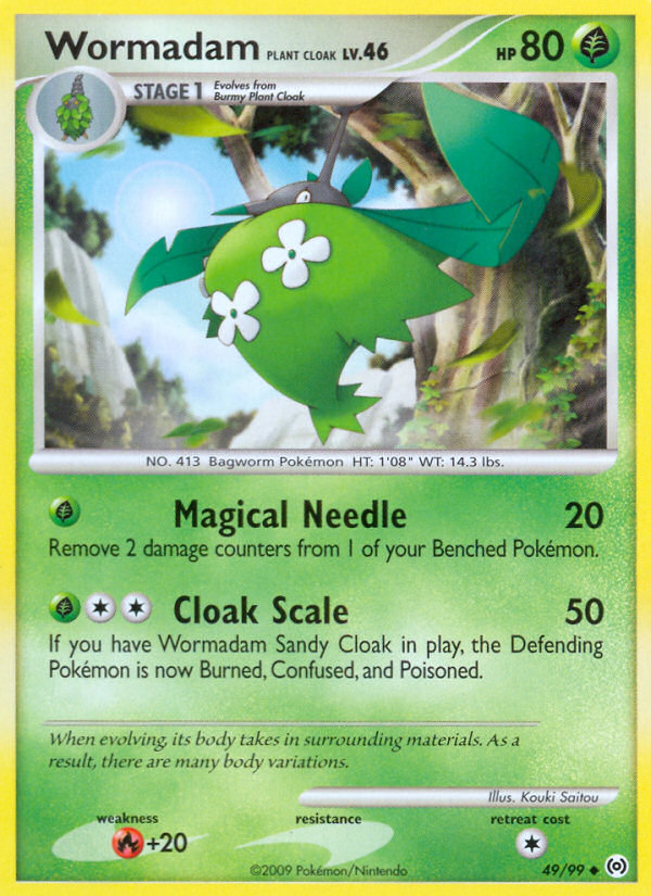 Wormadam Plant Cloak (49 99) [Platinum: Arceus] on Sale