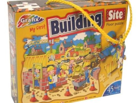 My First Building Site Floor Puzzle Hot on Sale