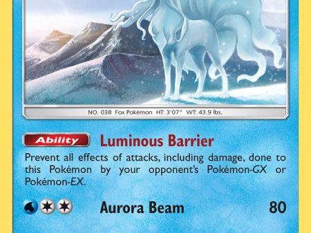 Alolan Ninetales (28 147) (Cracked Ice Holo) (Theme Deck Exclusive) [Sun & Moon: Burning Shadows] Discount