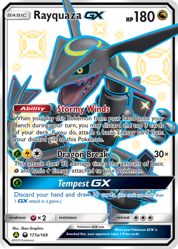 Rayquaza GX (177a 168) [Alternate Art Promos] Online Sale