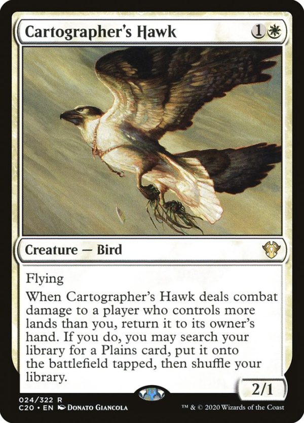 Cartographer s Hawk [Commander 2020] Online