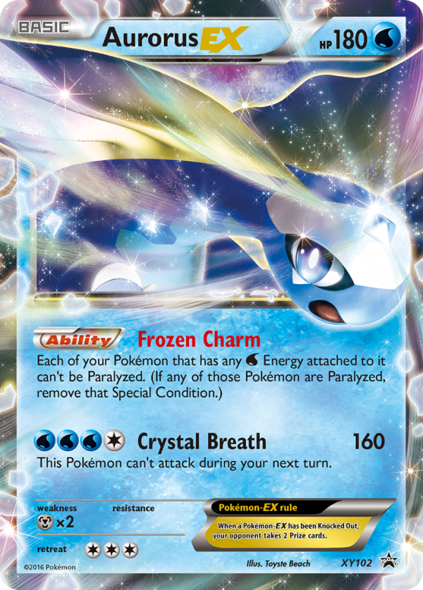 Aurorus EX (XY102) [XY: Black Star Promos] Hot on Sale