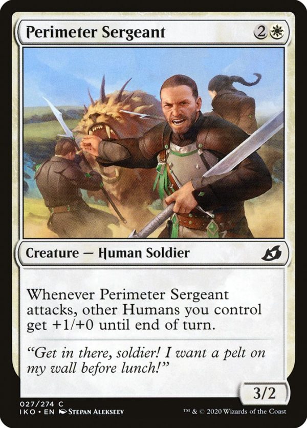 Perimeter Sergeant [Ikoria: Lair of Behemoths] For Sale