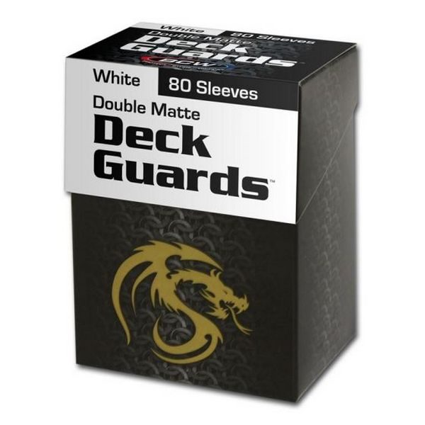 BCW Deck Guard Boxed Sleeves (80) White Online