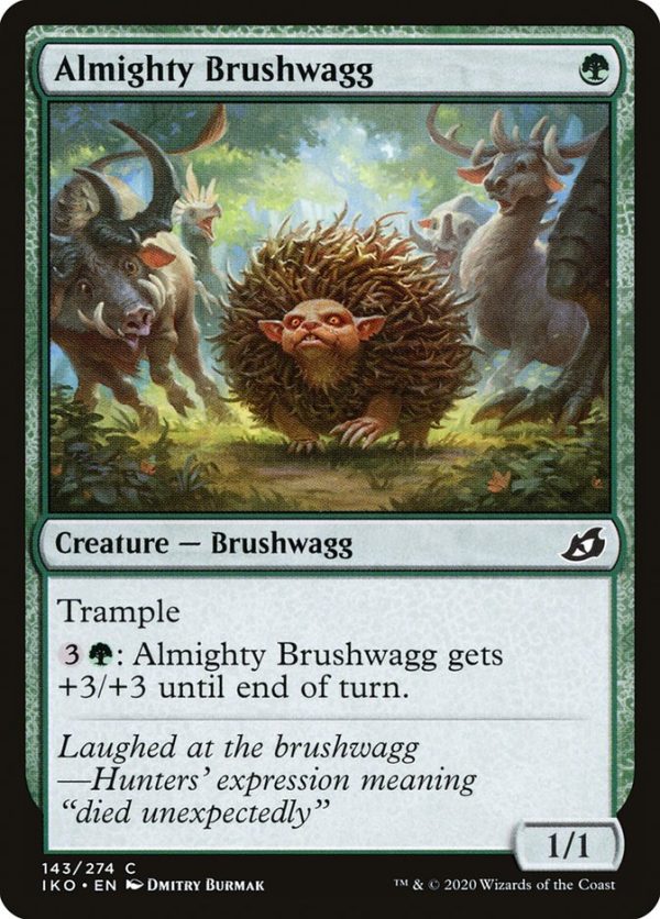 Almighty Brushwagg [Ikoria: Lair of Behemoths] For Cheap