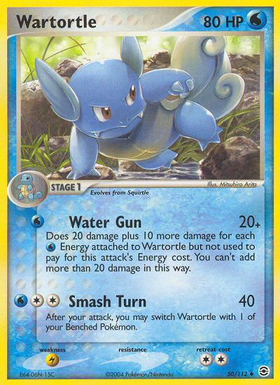 Wartortle (50 112) [EX: FireRed & LeafGreen] Online Sale